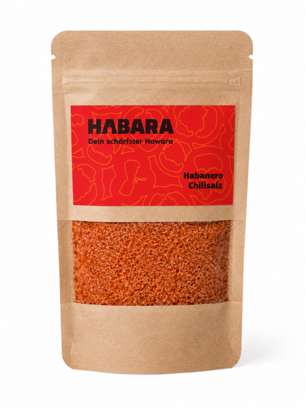 Habara Chilisalz - Hot Hawara mit roten Habaneros - 60 g